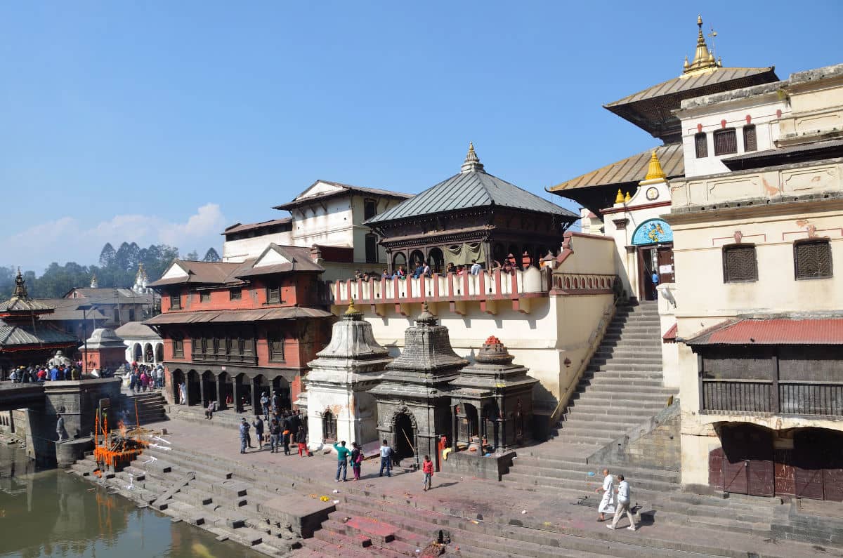 El templo Pashupatinath de Katmandú