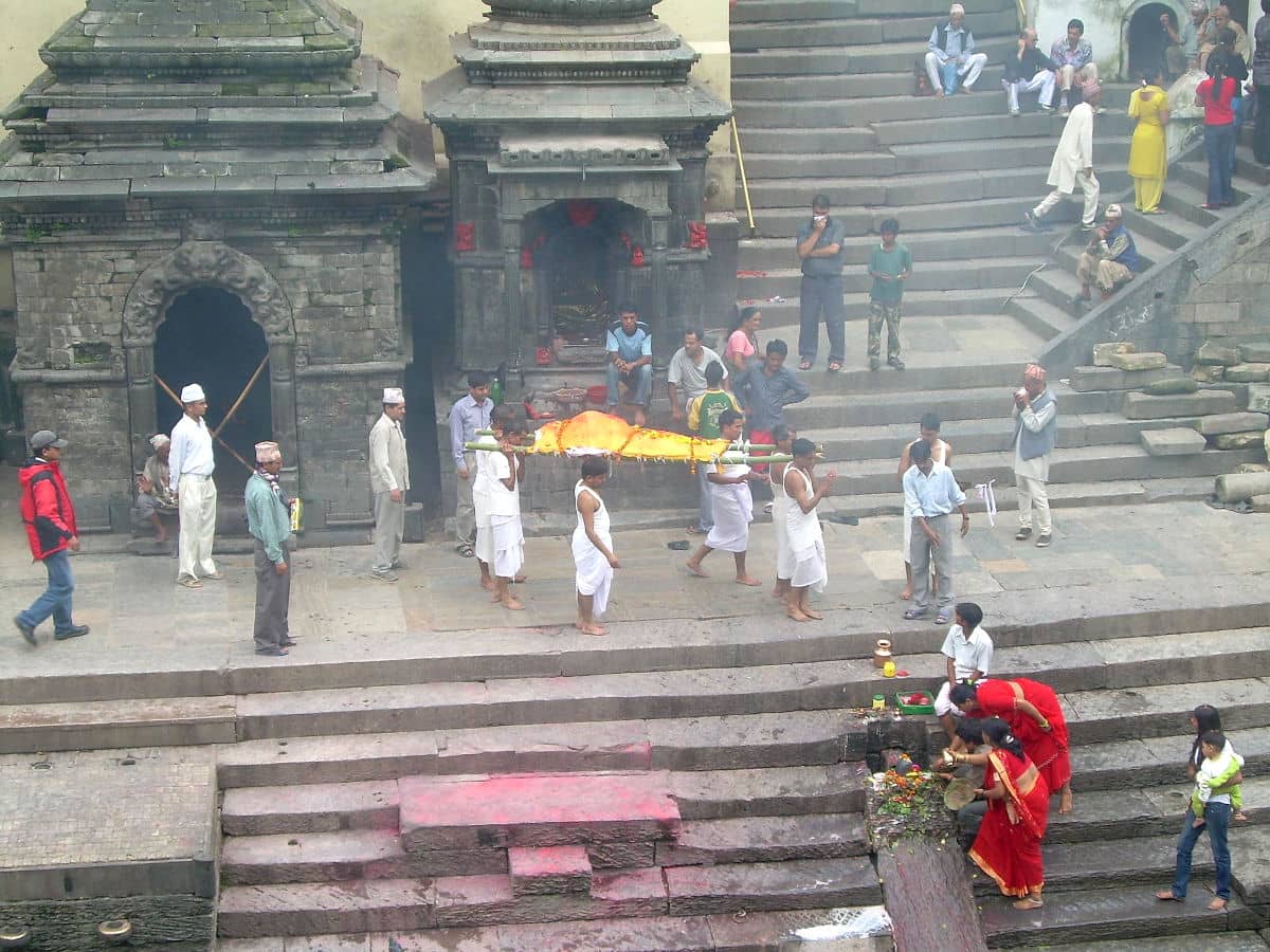 Funeral en Pashupatinath