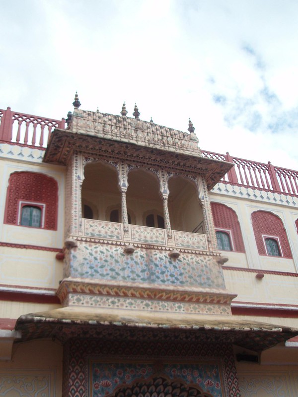 Balconada del Palacio de Jaipur