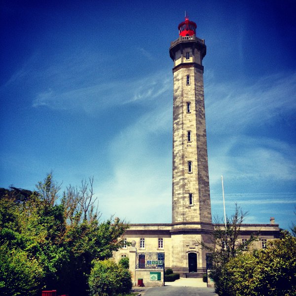 Faro de las Ballenas en la isla de Ré