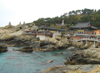 Templo Haedong Yonggungsa de Busan