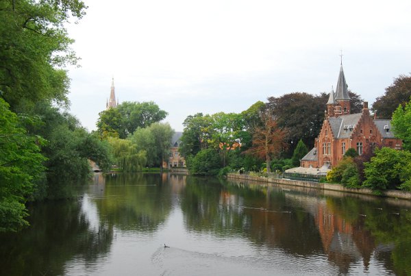 El Minnewater de Brujas