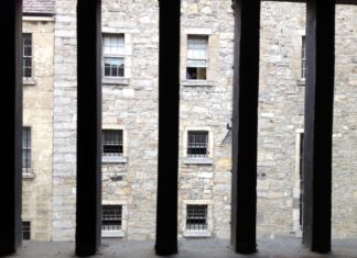 Barrotes de Kilmainham Gaol, la cárcel de Dublín