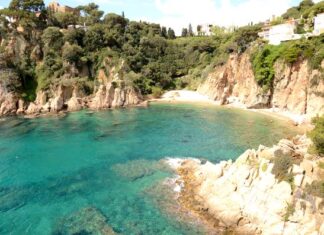 Cala Sa Forcanera en Blanes