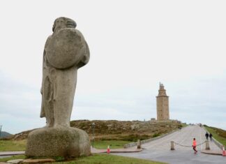 Fotos de A Coruña, Torre de Hércules y Breogán
