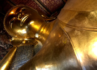 Wat Pho, el Buda reclinado y la escuela de masajes tradicionales de Bangkok Fotos de Bangkok, cuerpo Buda Reclinado