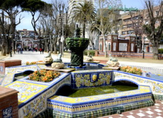 Cerámica y paseos por los Jardines del Prado y el Paseo de la Alameda de Talavera de la Reina Fotos de Talavera de la Reina, fuente y jardines del prado