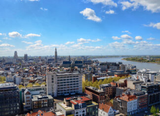 Tres museos de Amberes que te harán reflexionar Fotos de Amberes, MAS Museum aan de Stroom vistad desde la azotea