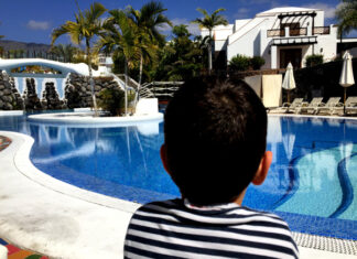 Fotos del Hotel Suite Villa María de Tenerife, Oriol mirando la piscina