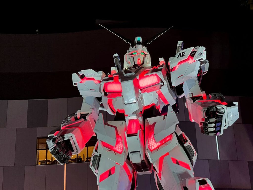 Gundam en Odaiba Tokio