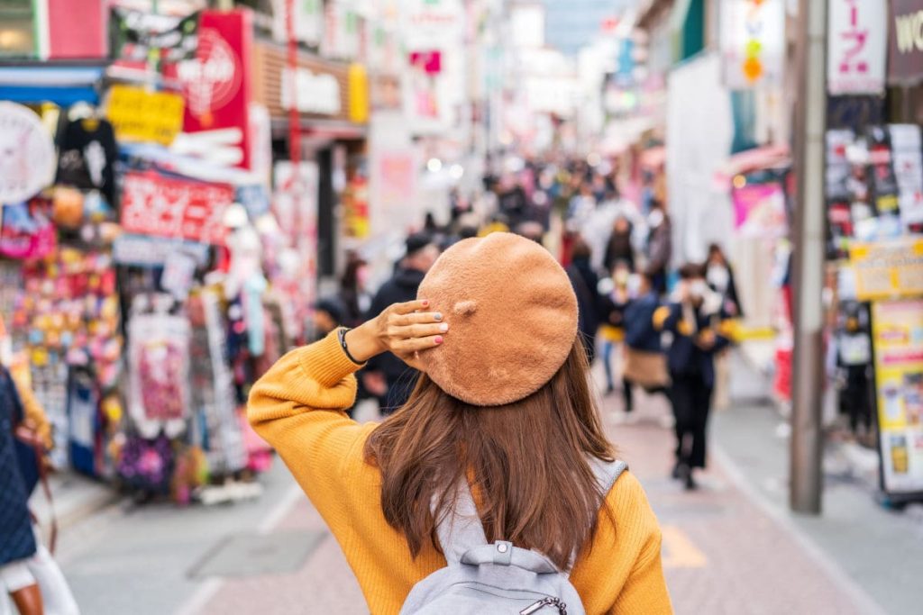 Takeshita Dori en Harajuku Tokio