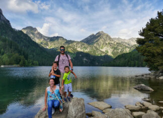Fotos de Pirineo de Lleida, Pau, Vero, Teo y Oriol Aiguestortes