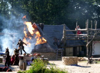Fotos de Puy du Fou, espectaculo vikingos