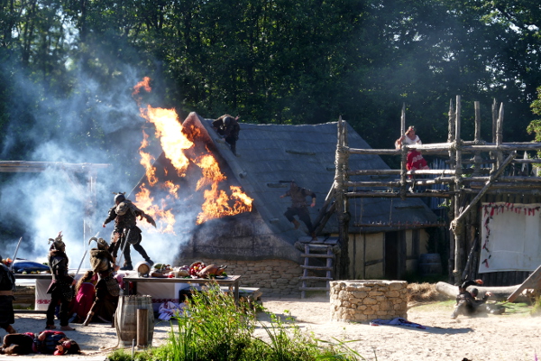 Fotos de Puy du Fou, espectaculo vikingos