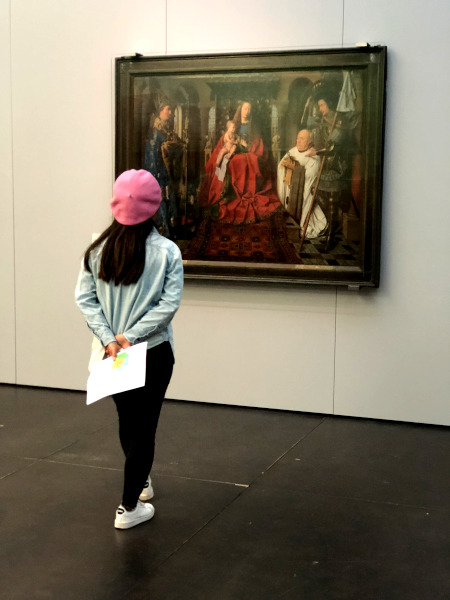 Fotos de Brujas en Flandes, Museo Groeninge Jan van Eyck