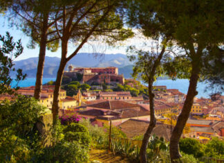 Fotos de la isla de Elba en Italia, Portoferraio