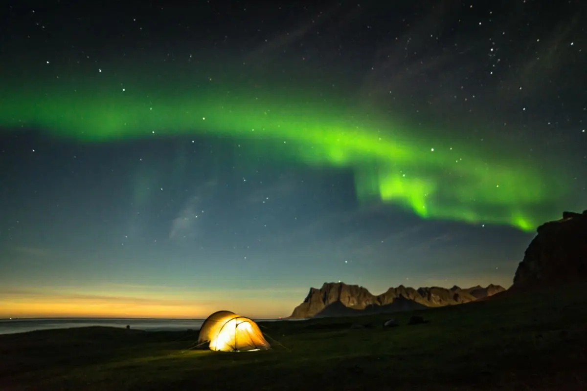 Mejores lugares para ver auroras boreales en Noruega