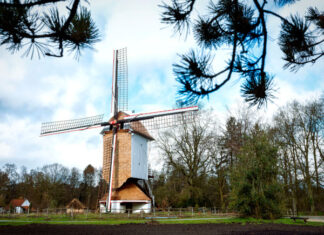 Bokrijk, un museo al aire libre en Flandes inspirado en la obra de Bruegel Fotos de Bokrijk en Flandes, molino