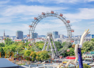 Visita a la noria de Viena y al parque de atracciones Prater, diversión asegurada en familia Fotos de Viena en Austria, noria y Prater