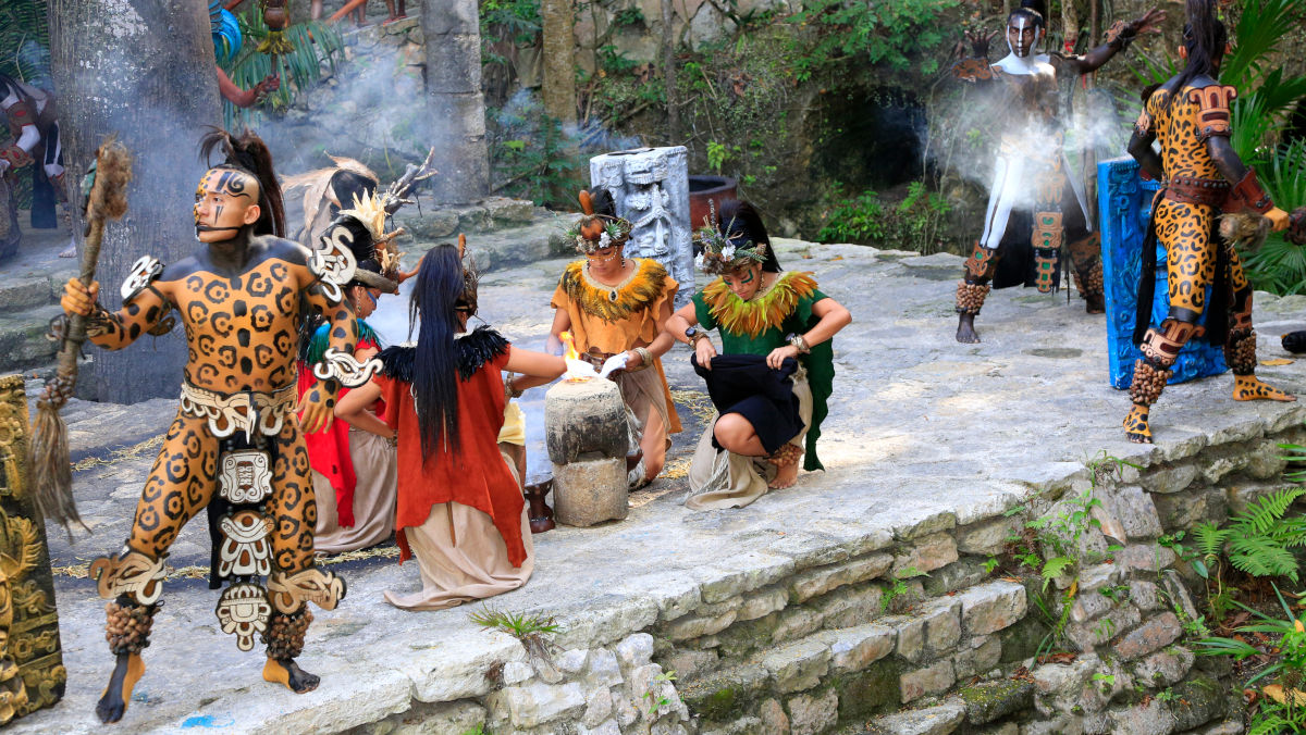 Espectaculo en Xcaret, México