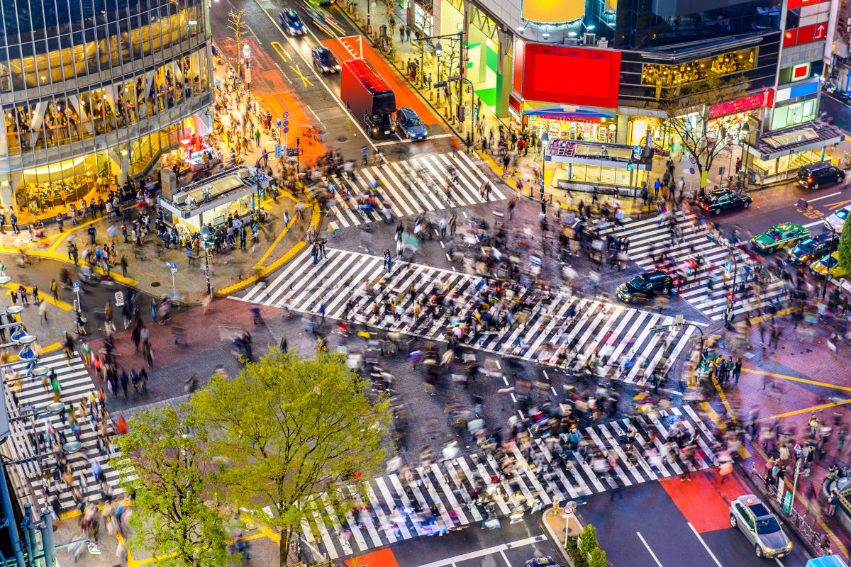 Cruce de Shibuya en Tokio
