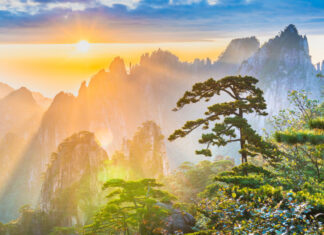 Huangshan la montaña amarilla