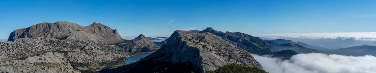 Puig Major desde l'Ofre en Mallorca