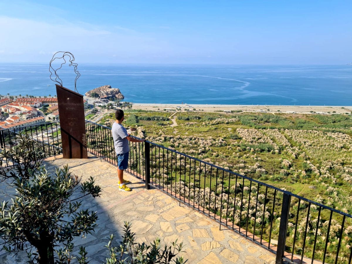 Mirador de Enrique Morente de Salobreña