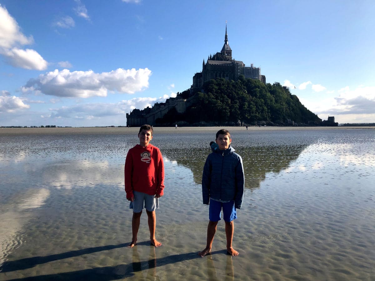 Visita al Mont Saint-Michel en familia