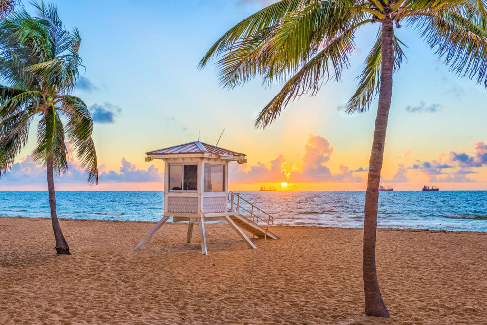 Recorrer las playas de Fort Lauderdale