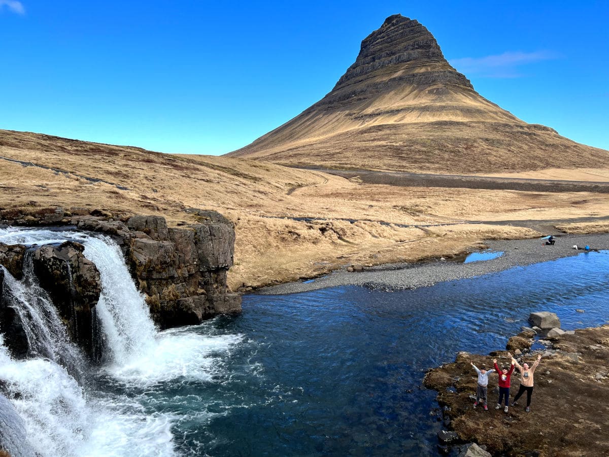 Kirkjufell en familia