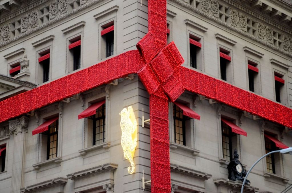 Escaparates navideños en Manhattan