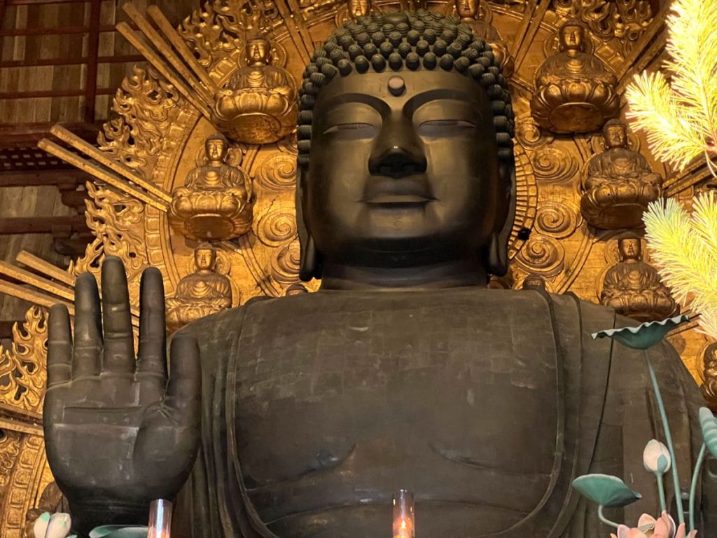 El Gran Buda del templo Todaiji de Nara
