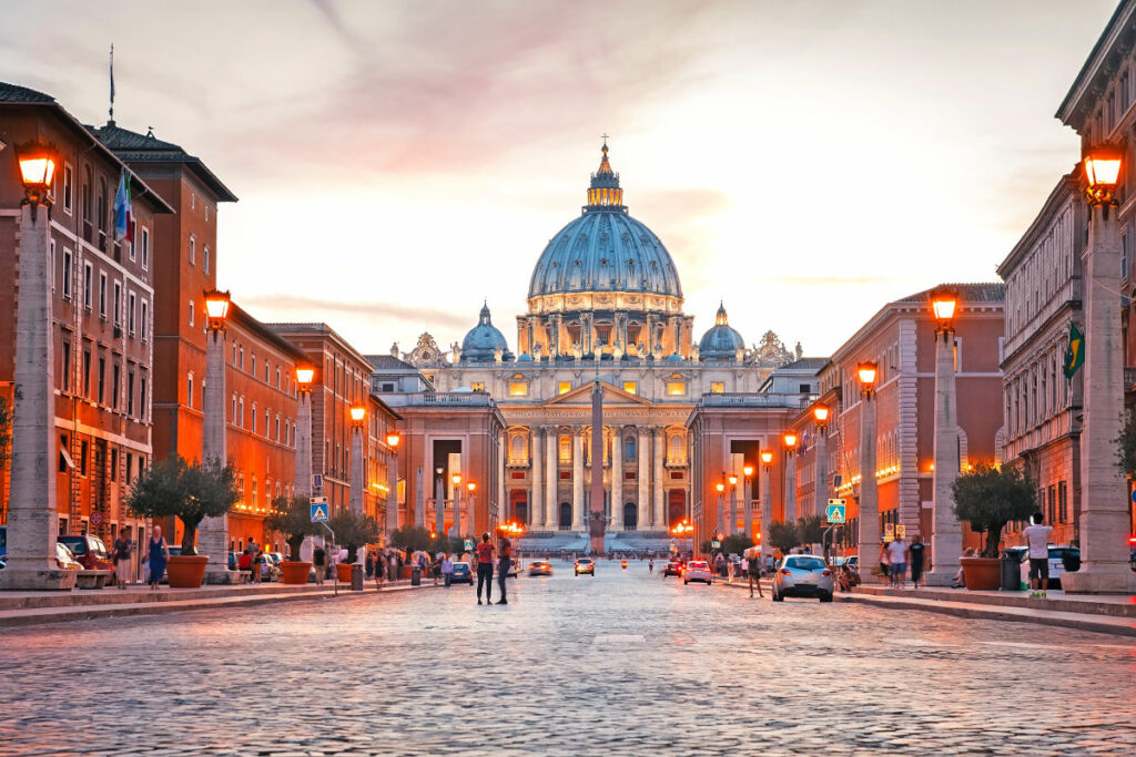 La Basilica de San Pedro en el Vaticano