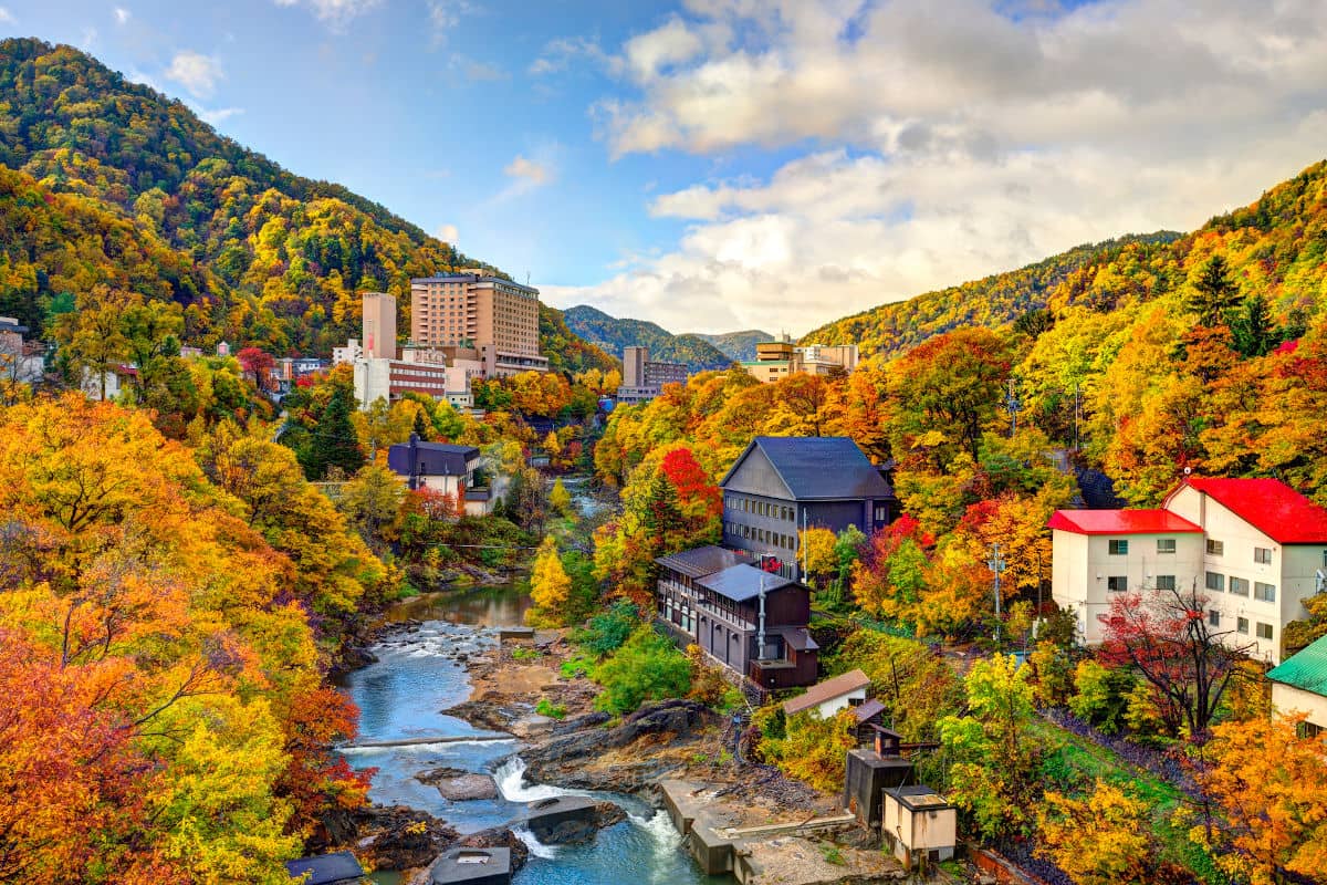 Jozankei Onsen en Japon