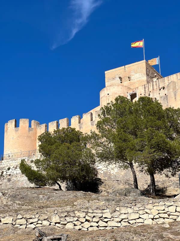 Vistas del Castillo de Biar