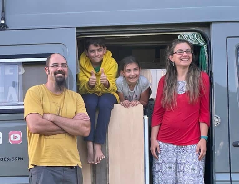 Ligrones en ruta, una familia muy viajera