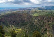 Rutas de senderismo volcanico en Las Palmas de Gran Canaria
