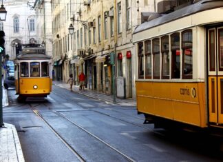 El famoso tranvía 28 de Lisboa