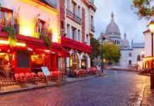 La Plaza du Tertre en París
