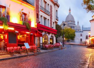 La Plaza du Tertre en París