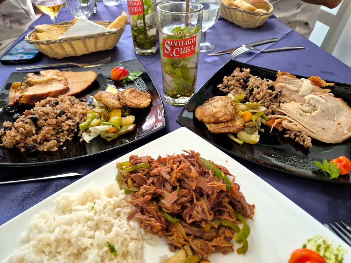 La comida cubana es deliciosa