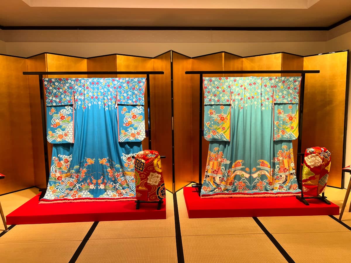 Los kimonos son un gran atractivo del Museo de arte Gion Kagai en Kioto
