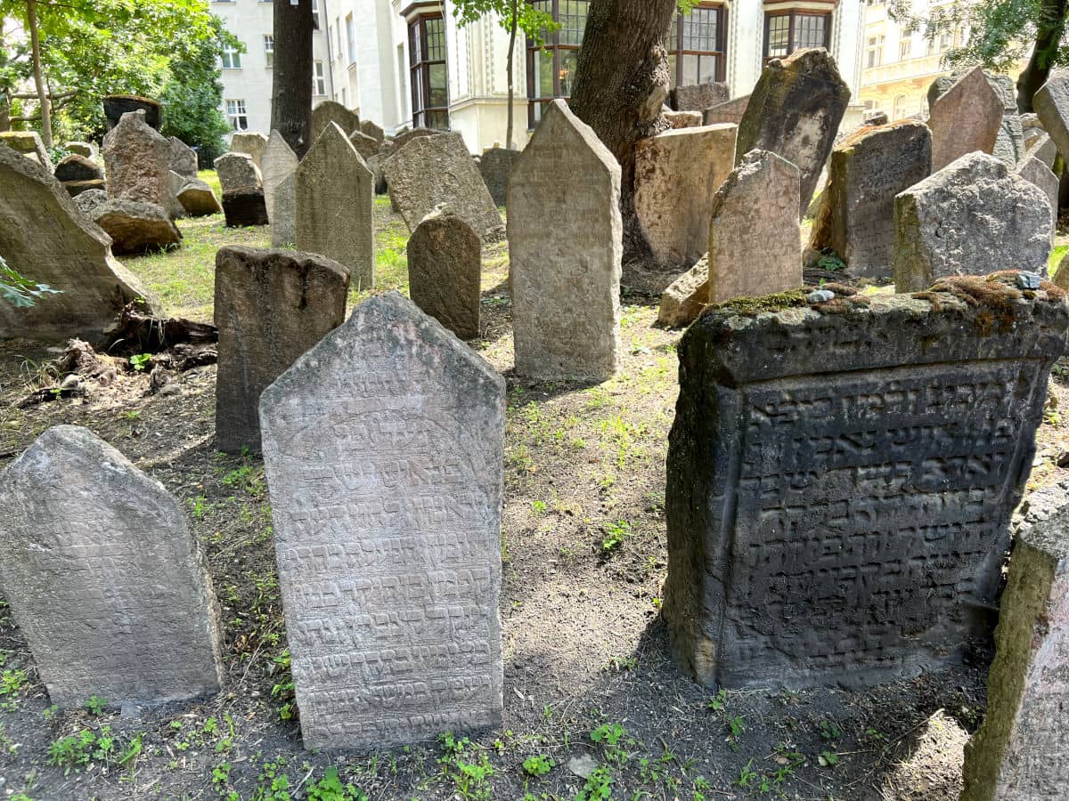 El Antiguo Cementerio Judío de Praga