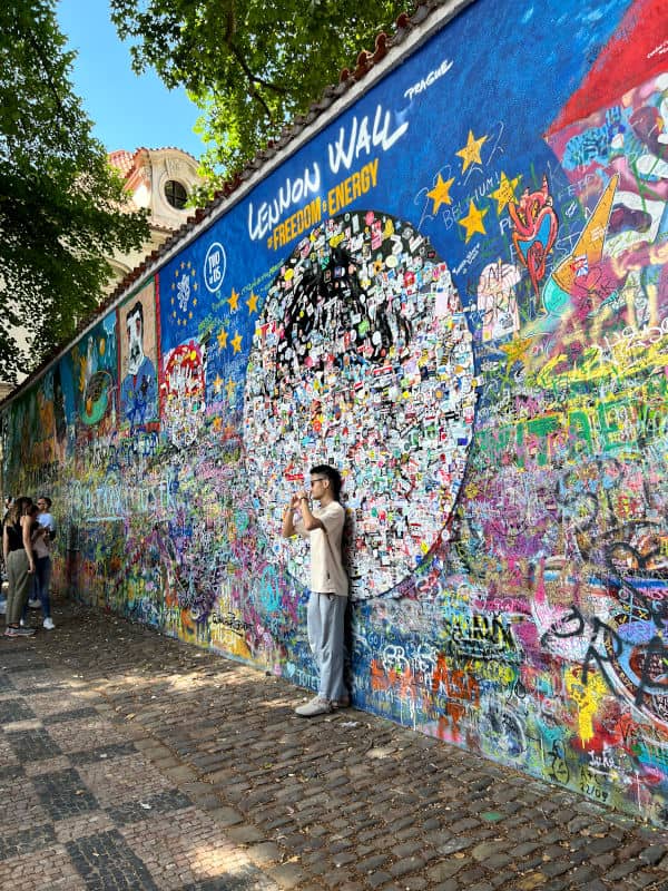 El Muro de John Lennon de Praga