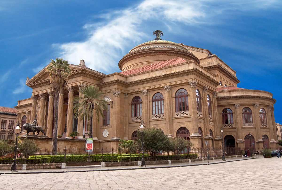 El fantástico Teatro Massimo de Palermo