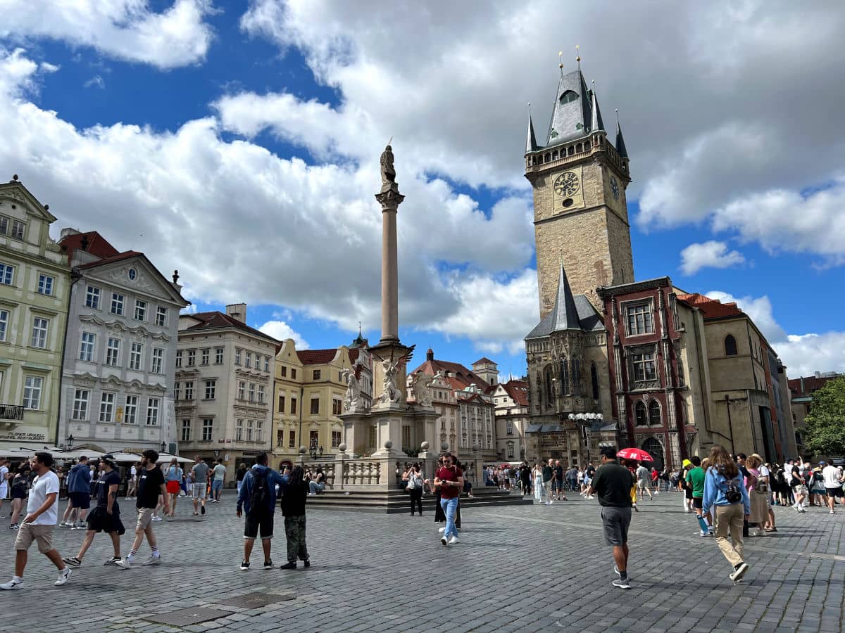 La Plaza de la Ciudad Vieja o Staré Město en Praga