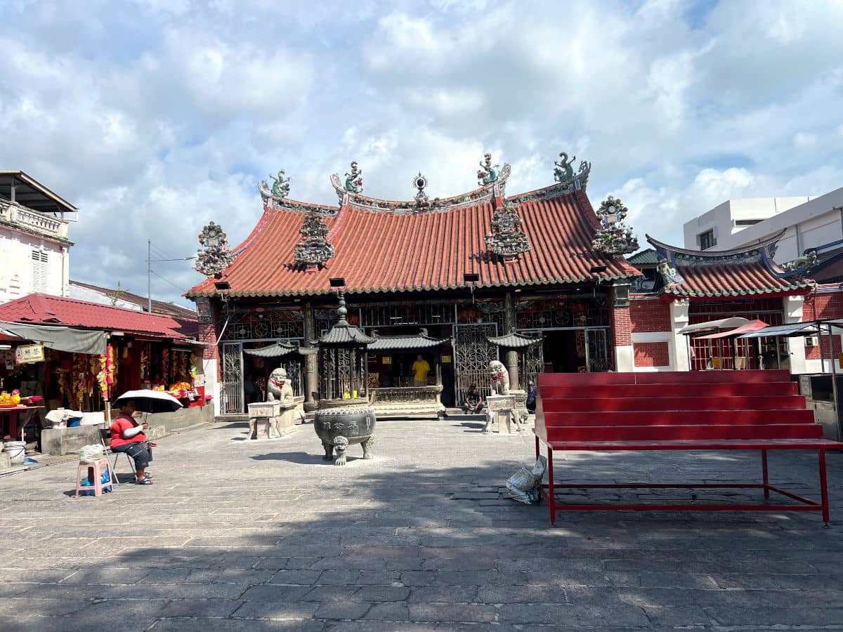 El Templo Kuan Yin de George Town en Penang
