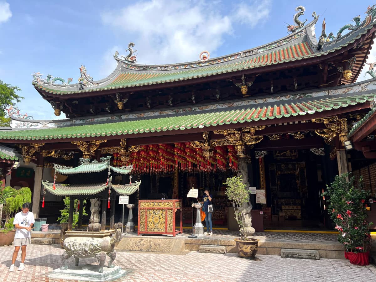 El Templo Thian Hock Keng de Singapur
