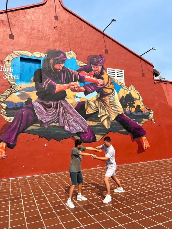 El street art de Malaca es uno de sus principales atractivos